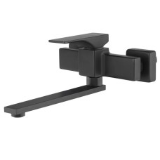 Змішувач для кухні настінний Koer KB-73010-05 (Колір чорний) (KR3491)