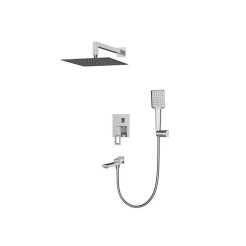 Вбудована душова система із змішувачем Koer KB-66009-01 (Колір хром) (KR3508) Вбудована душова система із змішувачем Koer KB-66009-01 (Колір хром) (KR3508)
