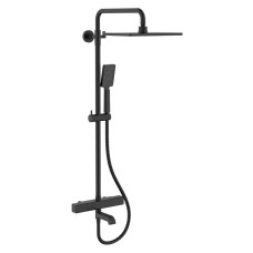 Душова колона з термостатичним змішувачем Koer KB-57011-05 (Колір чорний) (KR4725)