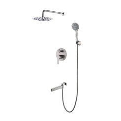 Вбудована душова система Koer KI-66016-02 (з нерж. сталі) (Колір нерж) (KR4792) Вбудована душова система Koer KI-66016-02 (з нерж. сталі) (Колір нерж) (KR4792)
