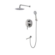 Вбудована душова система Koer KI-66018-02 (з нерж. сталі) (Колір нерж) (KR4794)