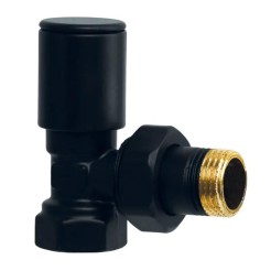 Кран для сушарки рушників кутовий Koer KR.531.Black - 1/2 (KR5103)