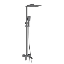 Душова колона зі змішувачем Koer KB-56007-07, 3 функції (Колір графіт) (KR5160) Душова колона зі змішувачем Koer KB-56007-07, 3 функції (Колір графіт) (KR5160)