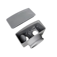 Затвор для душового трапу Koer FDS-04 комбінований маятниковий  з нержавіючою основою (KR5199)