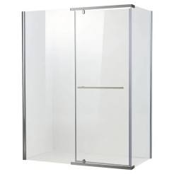 Душова кабіна без піддону Koer SR SC01-120x80x200-TR-01 прозоре скло Easy Clean 8мм, хром (KR5353) Душова кабіна без піддону Koer SR SC01-120x80x200-TR-01 прозоре скло Easy Clean 8мм, хром (KR5353)