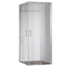 Душова кабіна без піддону Koer SR SC03-90x90x200-TR-01 прозоре скло Easy Clean 6мм, хром (KR5356)
