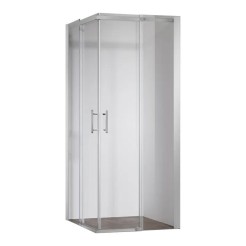 Душова кабіна без піддону Koer SR SC03-100x100x200-TR-01 прозоре скло Easy Clean 6мм, хром (KR5357) Душова кабіна без піддону Koer SR SC03-100x100x200-TR-01 прозоре скло Easy Clean 6мм, хром (KR5357)