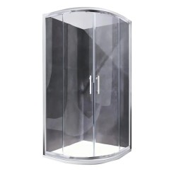 Душова кабіна без піддону Koer SR SC04-90x90x195-TR-01 прозоре скло Easy Clean 5мм, хром (KR5360)