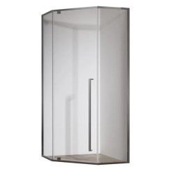 Душова кабіна без піддону Koer SR SC06-90x90x200-TR-07 прозоре скло Easy Clean 8мм, графіт (KR5366) Душова кабіна без піддону Koer SR SC06-90x90x200-TR-07 прозоре скло Easy Clean 8мм, графіт (KR5366)