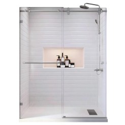 Двері в нішу Koer SR SD06-140x220-TR-01 прозоре скло Easy Clean 8мм, хром (KR5368) Двері в нішу Koer SR SD06-140x220-TR-01 прозоре скло Easy Clean 8мм, хром (KR5368)
