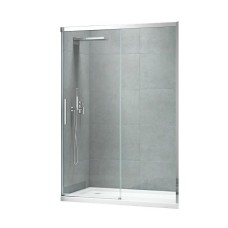 Двері в нішу Koer SR SD05-120x200-TR-01 прозоре скло Easy Clean 6мм, хром (KR5405)