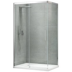 Бічна стінка до кабіни Koer SR SW05-90x200-TR-01 прозоре скло Easy Clean 6мм, хром (KR5407) Бічна стінка до кабіни Koer SR SW05-90x200-TR-01 прозоре скло Easy Clean 6мм, хром (KR5407)