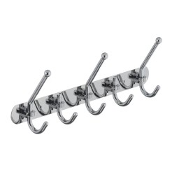 Планка з 5-а гачками ZERIX LR201-5 (LL1415) Планка з 5-а гачками ZERIX LR201-5 (LL1415)