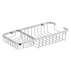 Полиця для ванної кімнати з мильницею Zerix LR337 (LL1455)