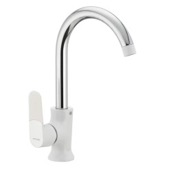 Кухонний змішувач Mixxus Premium Tiger 014 білий MI0573