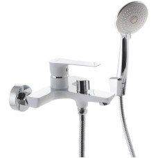 Змішувач для ванни з коротким виливом Mixxus Premium Eva 009 Euro Білий (MI5811)