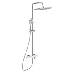 Душова колона із змішувачем Mixxus Premium Grog 009-J (White) (MI5942) Душова колона із змішувачем Mixxus Premium Grog 009-J (White) (MI5942)