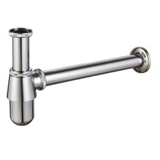 Сифон для раковини Mixxus SIPHON-01 без випуску (під донний клапан) без ревізії (Колір хром) 1 1/4'' (MI6142)