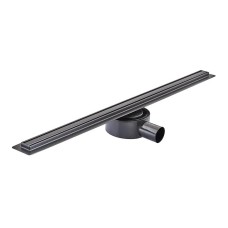 Душовий трап з нерж. сталі SUS304 Mixxus Drain-05-70-Slim Black (30x700 мм) (Чорний) (MI6170)