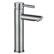 Змішувач для умивальника Mixxus SUS-001-A-High (нерж. сталь) (MI6177)