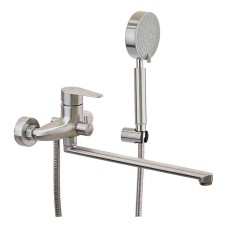 Змішувач для ванної кімнати Mixxus NEO-006 (Euro) (нерж. сталь) (MI6180)