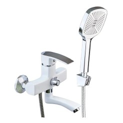 Змішувач для ванни Mixxus Magnum White Chrome MI6203 Змішувач для ванни Mixxus Magnum White Chrome MI6203
