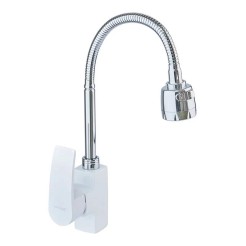 Кухонний змішувач Mixxus Magnum 011 Nut White-Chrome Refl MI6205 Кухонний змішувач Mixxus Magnum 011 Nut White-Chrome Refl MI6205