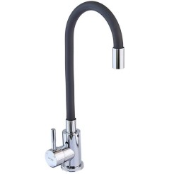 Кухонний змішувач Mixxus SUS-011 Chrome Refl.Black нерж. сталь MI6223