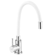 Змішувач для кухні Mixxus SUS-011 Chrome Refl.White (нерж. сталь) (MI6233)