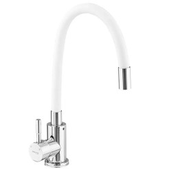 Кухонний змішувач Mixxus SUS-011 Chrome Refl.White (нерж. сталь) MI6233 Кухонний змішувач Mixxus SUS-011 Chrome Refl.White (нерж. сталь) MI6233