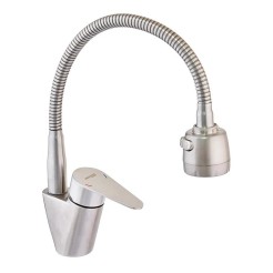 Кухонний змішувач Mixxus NEO-011 Reflector нерж. сталь MI6235