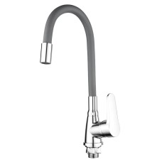 Змішувач для кухні Mixxus Elvis 014 (Nut) Refl.Grey (без підведення) (MI6307)