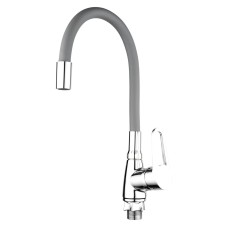 Змішувач для кухні Mixxus Elba 014 (Nut) Refl.Grey (без підведення) (MI6308)