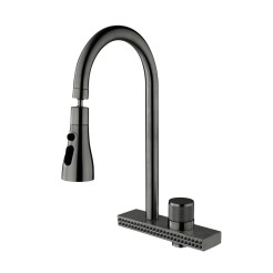 Кухонний змішувач Mixxus FOL-017 Graphite з функц.водоспад з нерж. сталі MI6344 Кухонний змішувач Mixxus FOL-017 Graphite з функц.водоспад з нерж. сталі MI6344