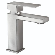 Змішувач для умивальника Mixxus KUB-001-Heavy з нерж. сталі SUS304 (важкий) (MI6347)