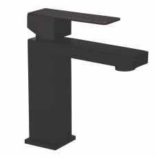 Змішувач для умивальника Mixxus KUB-001-Heavy Black з нерж. сталі SUS304 (важкий) (MI6348)