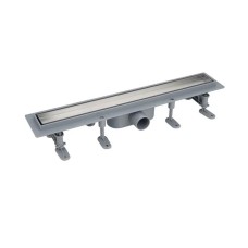 Душовий трап MIXXUS DRAIN-06-70 з пласт. основою і накладкою із нерж. сталі 70x700мм (MI6524)