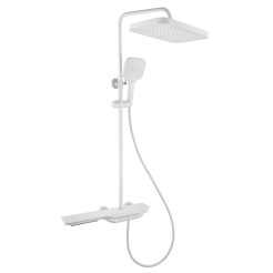 Душова колона з термостатичним змішувачем Mixxus Premium SPACE-009-J White, 3 режими (MI6543) Душова колона з термостатичним змішувачем Mixxus Premium SPACE-009-J White, 3 режими (MI6543)