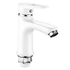 Змішувач для умивальника Mixxus Elba 001 (NUT) WHITE (без підведення) (MI6584)