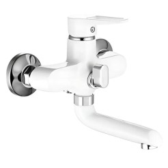 Змішувач для ванни Mixxus Elba EURO WHITE MI6586 Змішувач для ванни Mixxus Elba EURO WHITE MI6586