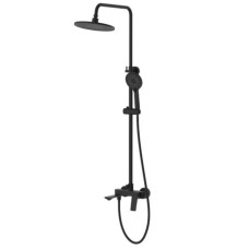 Душова колона Mixxus Premium DERBY 009-J BLACK зі змішувачем (MI6604)