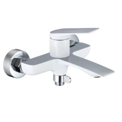 Змішувач для ванни Mixxus Premium DERBY WHITE-CHROME MI6615