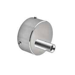 Чашка декоративна Mixxus TCC-01 CHROME (кругла) для маскування кабелю (колір хром) (MI6637)