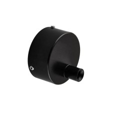 Чашка декоративна Mixxus TCC-01 BLACK (кругла) для маскування кабелю (колір чорний) (MI6638)