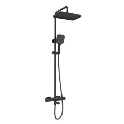 Душова колона Mixxus Premium VIRGO 009-J BLACK з термостатичним змішувачем,3 функції (MI6646) Душова колона Mixxus Premium VIRGO 009-J BLACK з термостатичним змішувачем,3 функції (MI6646)