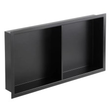 Полиця для ванної кімнати Mixxus Premium Niche-0103 Black (MI6682)