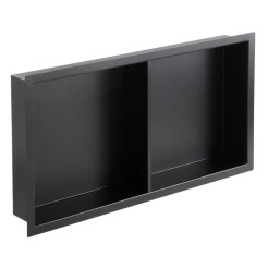 Полиця для ванної кімнати Mixxus Premium Niche-0103 Black (MI6682) Полиця для ванної кімнати Mixxus Premium Niche-0103 Black (MI6682)