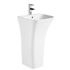Раковина моноблок Mixxus BEVEL-1101 з отвором під змішувач та переливом 450х435х835mm (MI6697) Раковина моноблок Mixxus BEVEL-1101 з отвором під змішувач та переливом 450х435х835mm (MI6697)