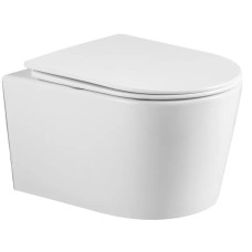 Унітаз підвісний Mixxus BEVEL-0302-T3 520x360x365mm, система змиву TORNADO 3.0 (MI6705)