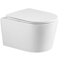 Унітаз підвісний Mixxus BEVEL-0302-T3 520x360x365mm, система змиву TORNADO 3.0 (MI6705)